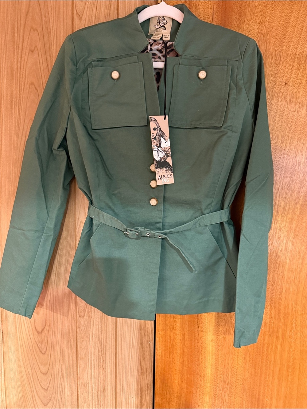 Alice’s Pig Green Army Jacket